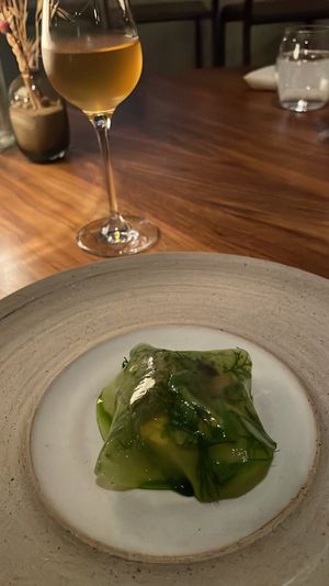 Not sweet dessert  at Ark in Copenhagen