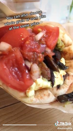 Red Pita at Cookoomela Grill in Athens