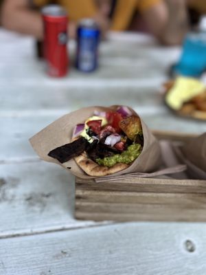 Red gyros 3.5€  at Cookoomela Grill in Athens