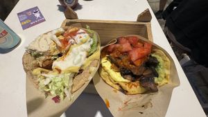 Special Kebab and Red   at Cookoomela Grill in Athens