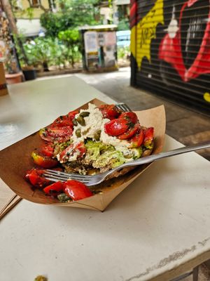 Dakos at Cookoomela Grill in Athens