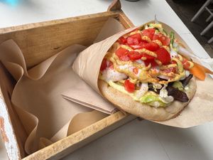 Rainbow Supreme at Cookoomela Grill in Athens