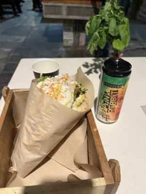 Rainbow Souvlakii  at Cookoomela Grill in Athens