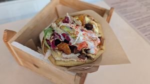 Rainbow Supreme at Cookoomela Grill in Athens