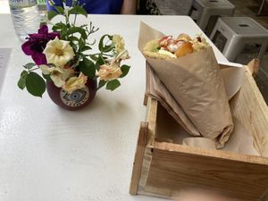 Souvlaki   at Cookoomela Grill in Athens