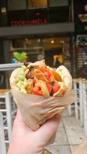  at Cookoomela Grill in Athens