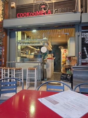  at Cookoomela Grill in Athens
