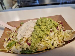 Rainbow salad at Cookoomela Grill in Athens