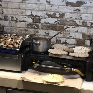 In process!  at Cookoomela Grill in Athens