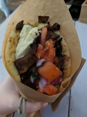 Red - so gooooood! So much so having to go back for another before we leave the city. at Cookoomela Grill in Athens