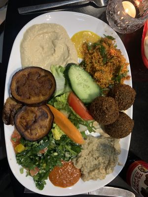   at Dada Falafel in Berlin