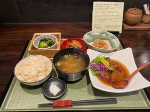 I was here for lunch and certainly enjoyed it. If you’re looking for vegan/ healthy Japanese food, you most likely enjoy eating in this restaurant.  at Rocca in Osaka