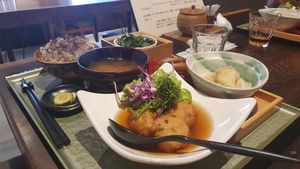 Dish at Rocca in Osaka