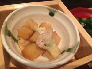 Side dish at Rocca in Osaka