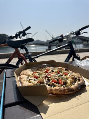   at Pizzeria Tranquillo in Onomichi