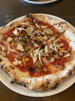 Verudura Pizzaa  at Pizzeria Tranquillo in Onomichi