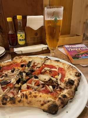   at Pizzeria Tranquillo in Onomichi
