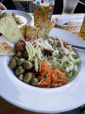 Hummus etc with dips  at The 78 in Glasgow