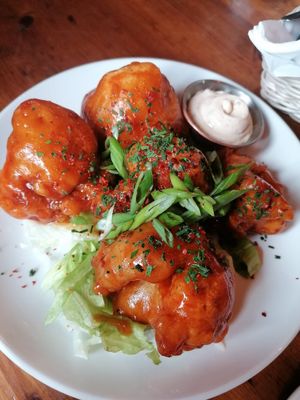 Cauli wings at The 78 in Glasgow