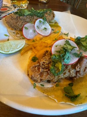 Pineapple tacos   at The 78 in Glasgow