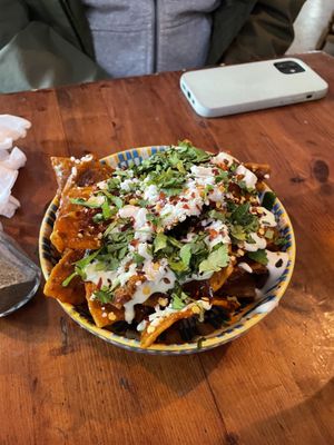 Chilaquiless  at The 78 in Glasgow