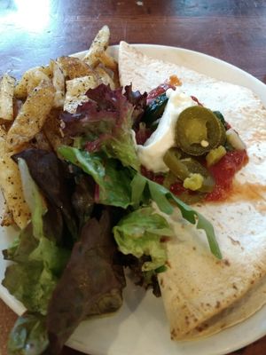 quesadilla at The 78 in Glasgow