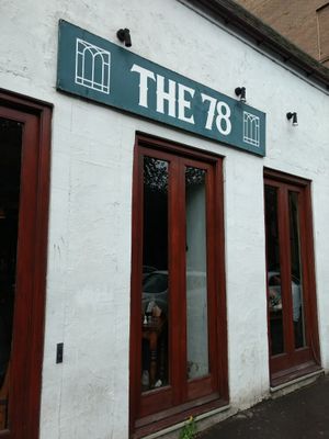 hard to miss at The 78 in Glasgow
