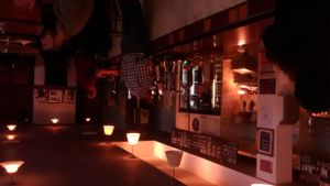 Lovely bar at The 78 in Glasgow