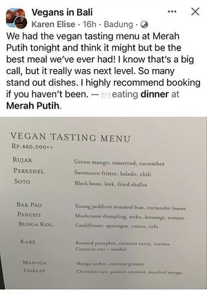   at Merah Putih in Seminyak