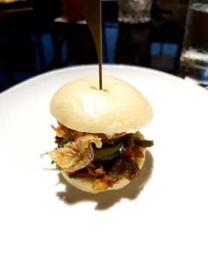 bak pao jamur - so delicious! at Merah Putih in Seminyak