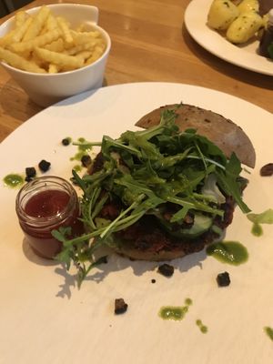 Burger  at Brunner in Schladming