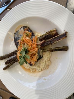 Geschmorte Aubergine  at Brunner in Schladming