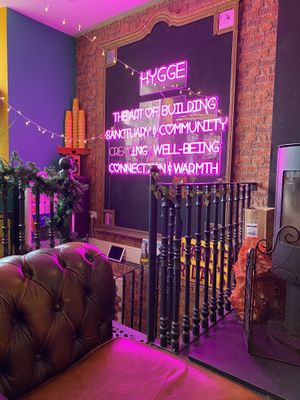 Says it all 💜🩷❤️🩷💜  at Charlie Friday's in Lynton