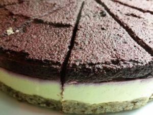 raw berry cake at Chutney in Stockholm