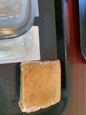 Corn bread  at Sweet Soulfood in New Orleans