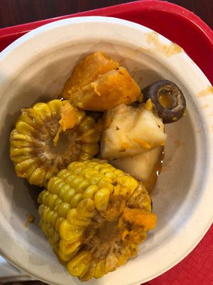 Veggie boil  at Sweet Soulfood in New Orleans