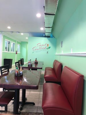 Tables .. large Dinning area and take out  at Sweet Soulfood in New Orleans