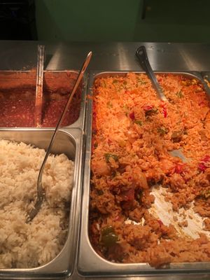 Jumbalya rice  at Sweet Soulfood in New Orleans