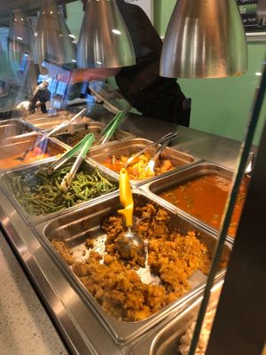 Buffet  at Sweet Soulfood in New Orleans