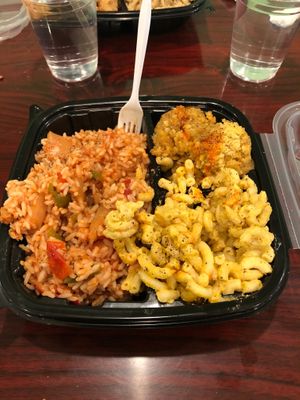 Mac n cheese jambalaya stuffing  at Sweet Soulfood in New Orleans