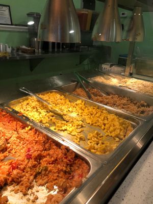 Buffet shot  at Sweet Soulfood in New Orleans