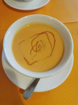 Dessert at Tibetain Lung-Ta in Lourdes