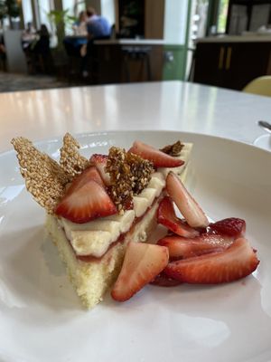 Dessert  at Sava's in Ann Arbor