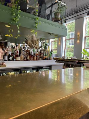 Inside at Sava's in Ann Arbor