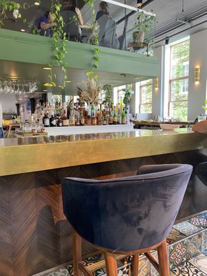 Inside at Sava's in Ann Arbor