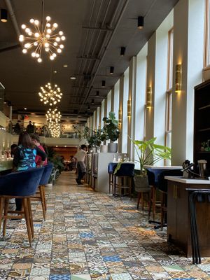 Inside at Sava's in Ann Arbor