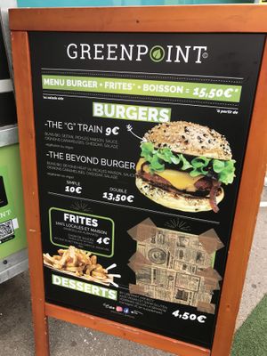 New menu at Greenpoint Burgers in Annecy
