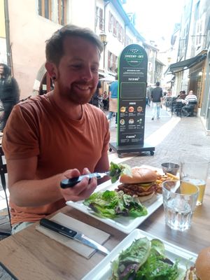 Woop at Greenpoint Burgers in Annecy