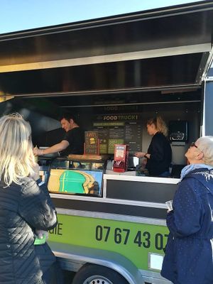 Foodtruck at Greenpoint Burgers in Annecy