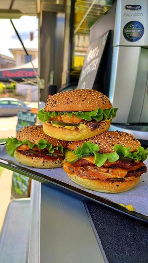 Three make a crowd at Greenpoint Burgers in Annecy